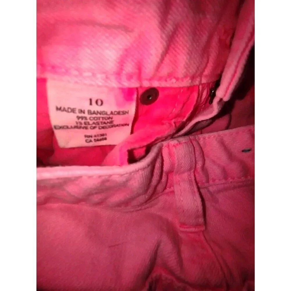 Sz 10 Polo Ralph Lauren Demin Jean Pants BIG Pony Embroidered Slim Fit